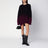 Maglione oversize pink degradè