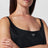Top noir en Re-Nylon