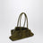 La Passeggiata Small bag in khaki green suede