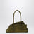La Passeggiata Small bag in khaki green suede