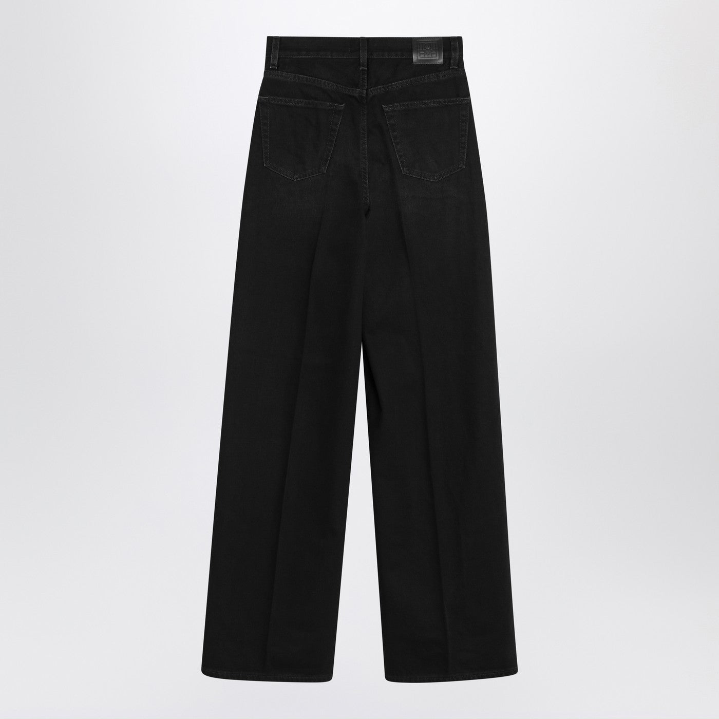 Pantalon noir en coton biologique