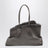 La Passeggiata Medium bag in grey suede