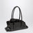 La Passeggiata Small bag in coffee crocodile-print leather