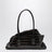 La Passeggiata Small bag in coffee crocodile-print leather