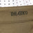 Pantalone verde militare in gabardina di lana