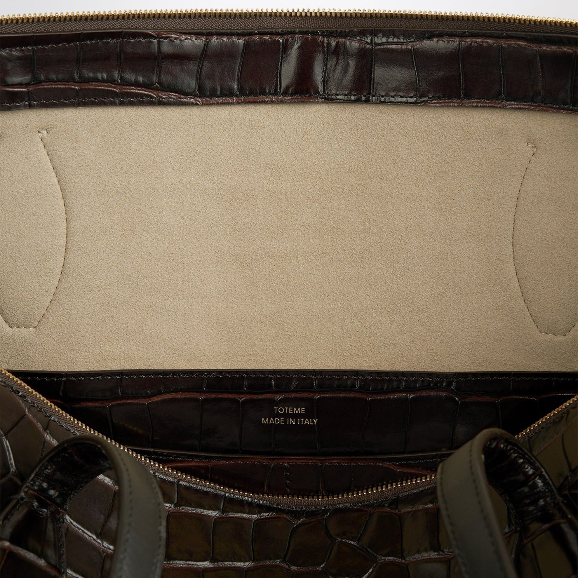 Sac cabas Garderob en cuir chocolat foncé