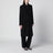 Garderob oversized wool coat in black