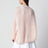 Light pink mohair-blend knit cardigan