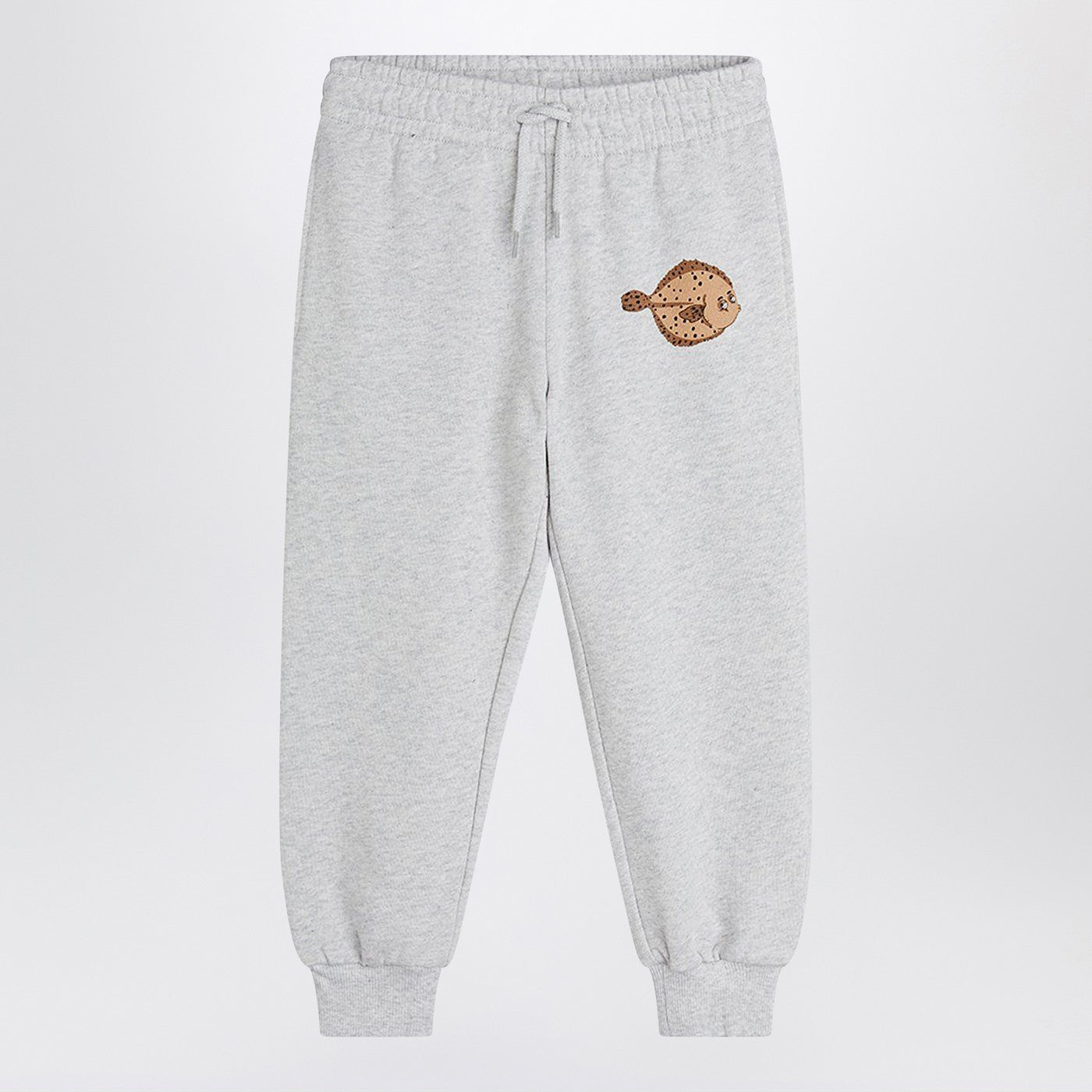 Pantalon de jogging gris avec impression Flundra