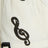 White Shorts with musical notes