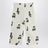 Wide white trousers with musical notes