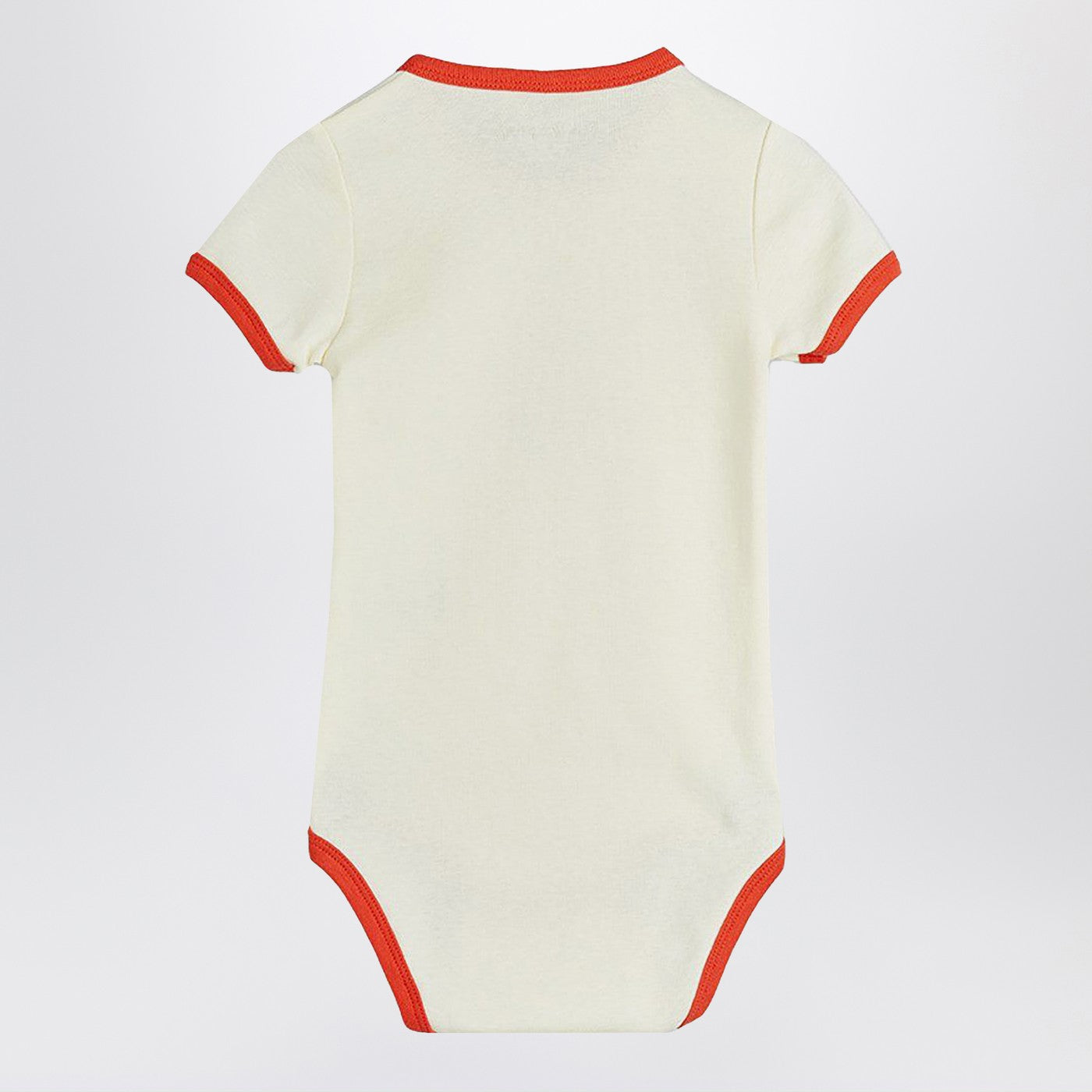 Ivory/red bodysuit with ladybug
