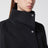 Black cotton-blend windbreaker jacket