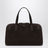 Mittelbraune Wildledertasche