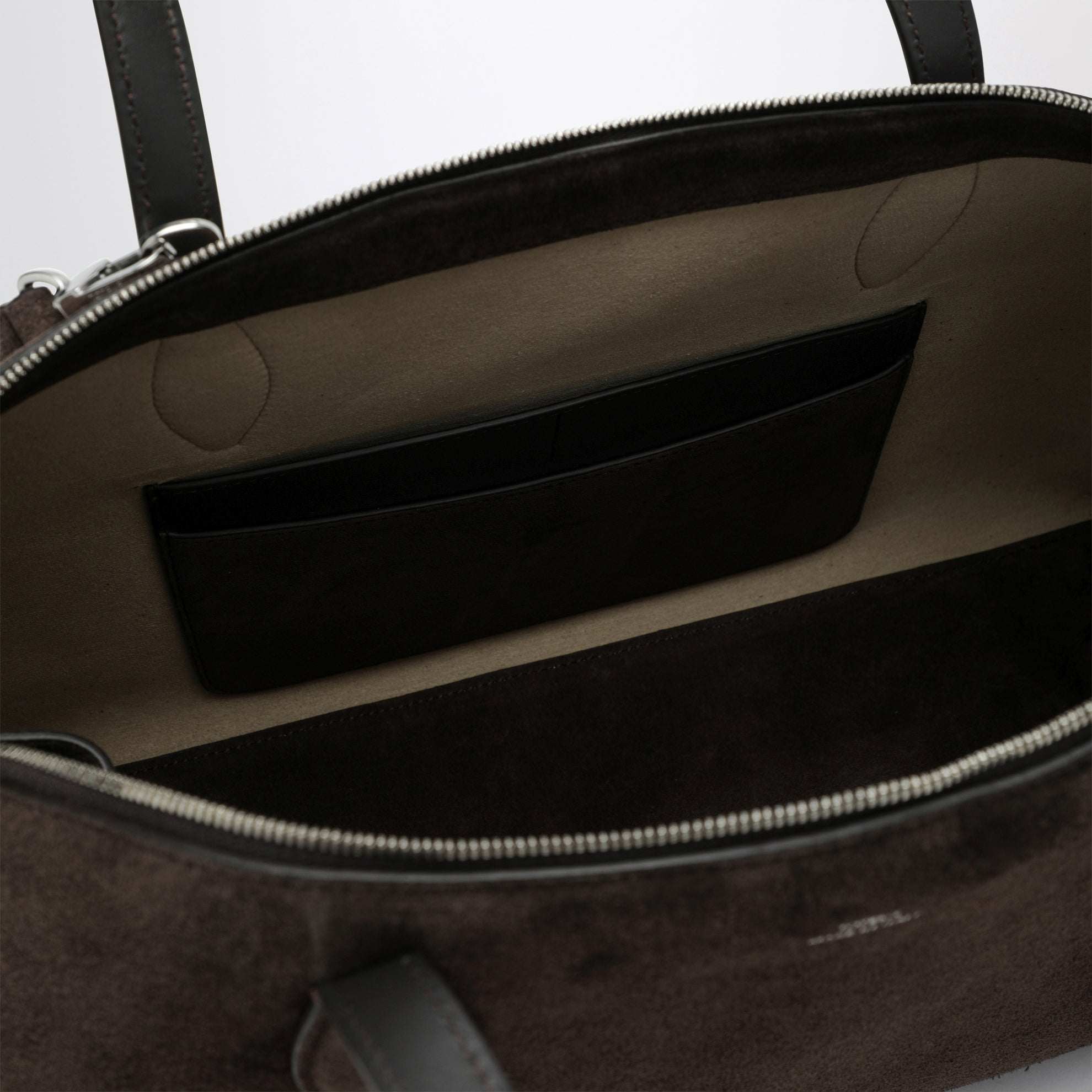Medium Day Brown Suede Tote Bag