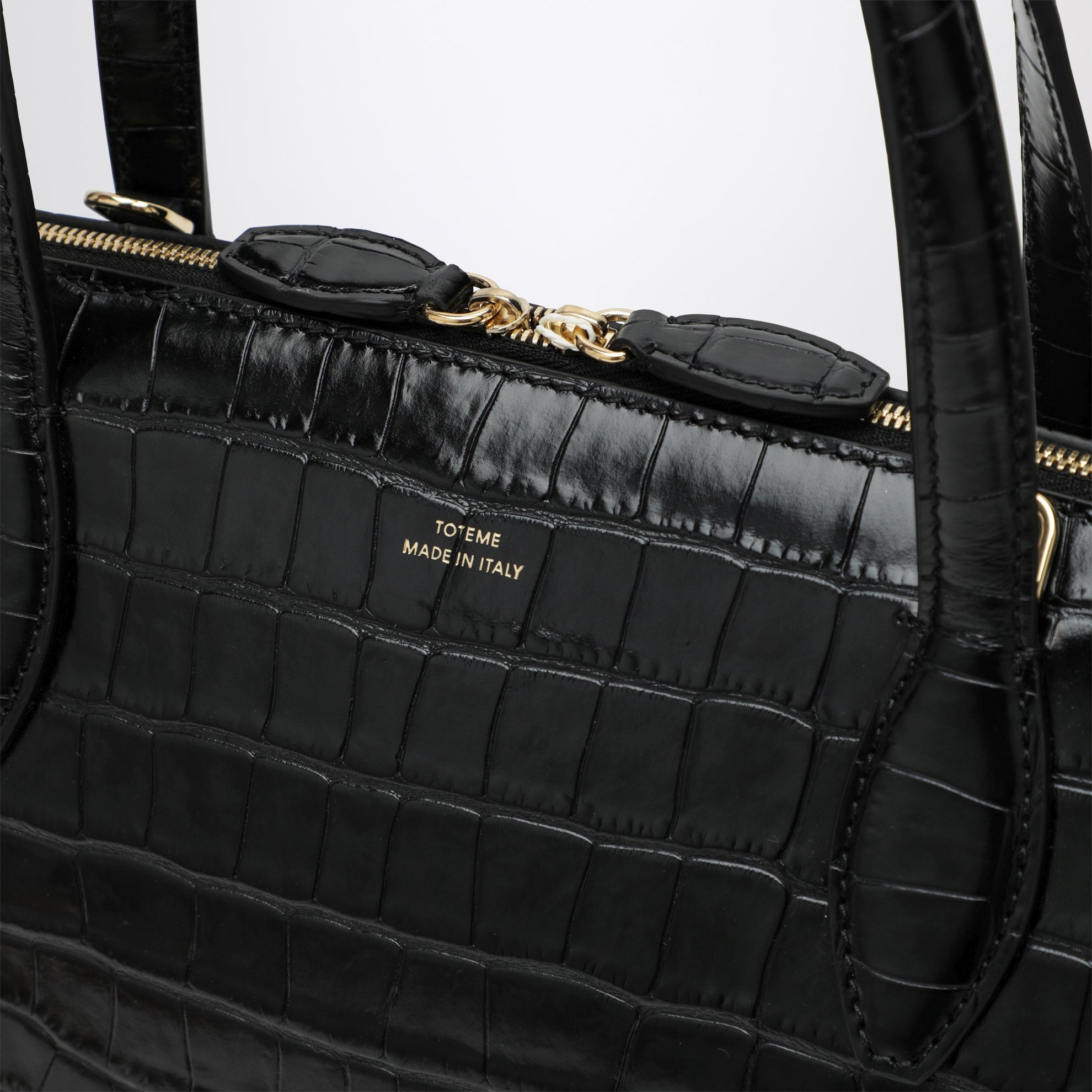 Borsa a tracolla nera in pelle