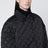 Black quilted jacket