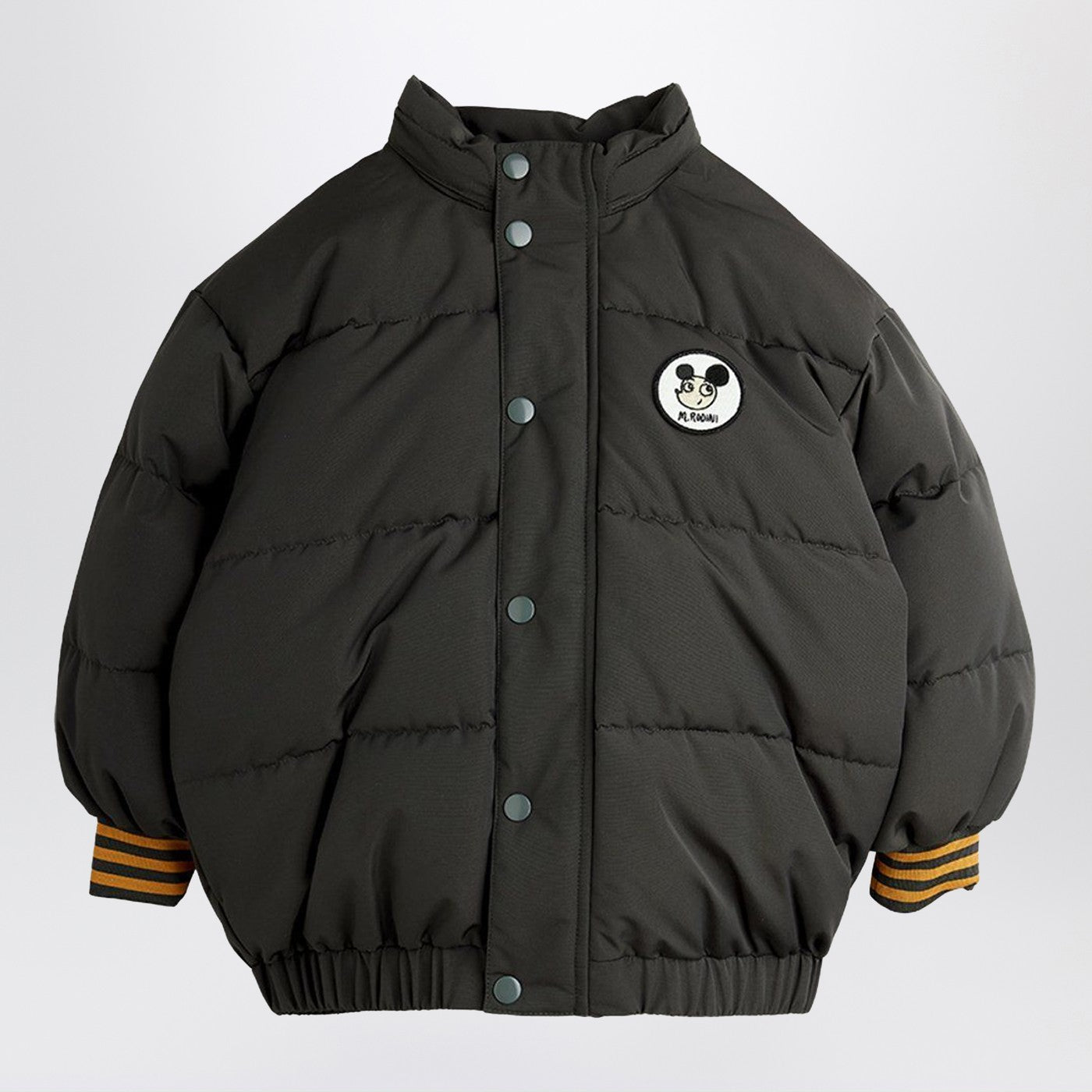 Black Ritzratz patch puffer