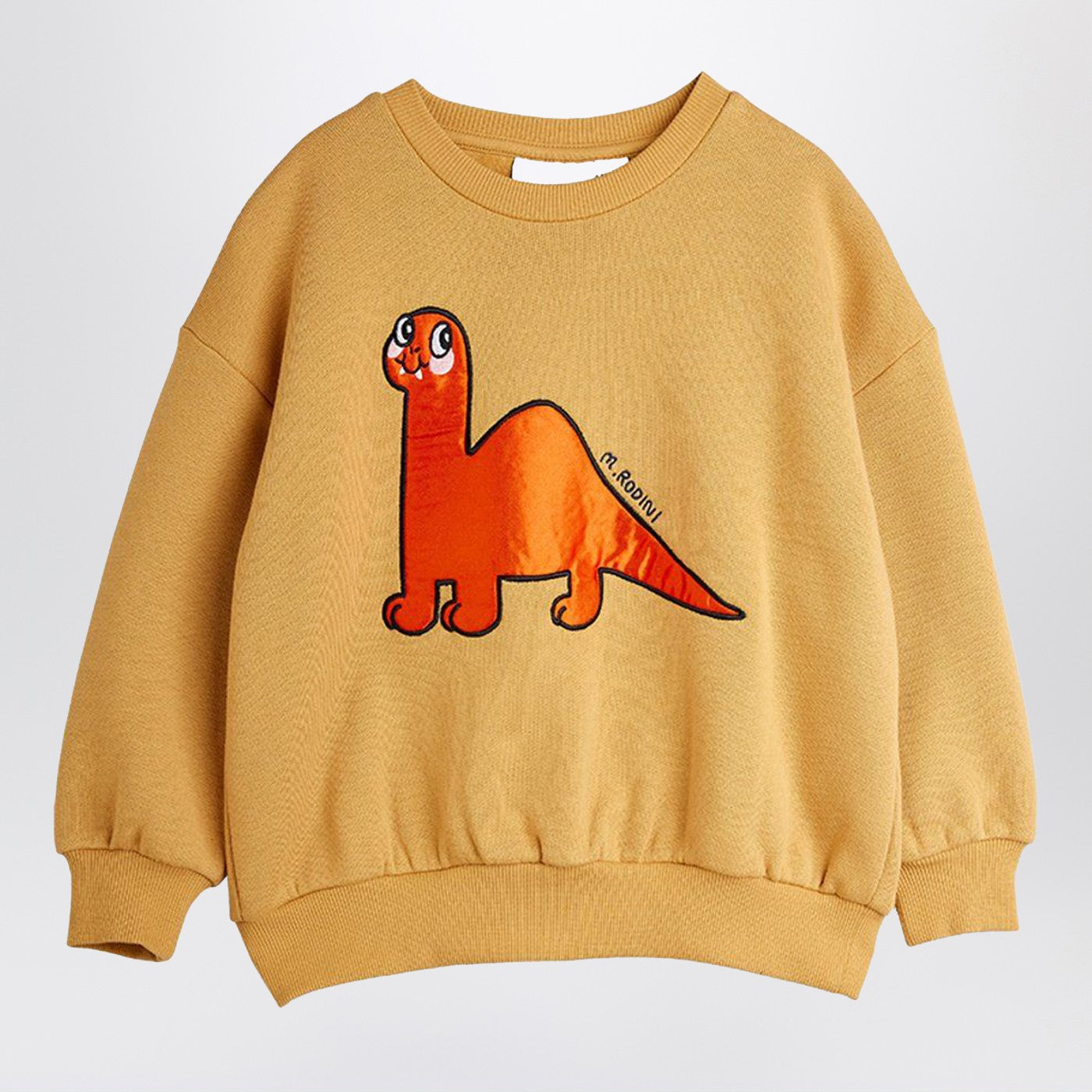 Sweat jaune Dino en coton