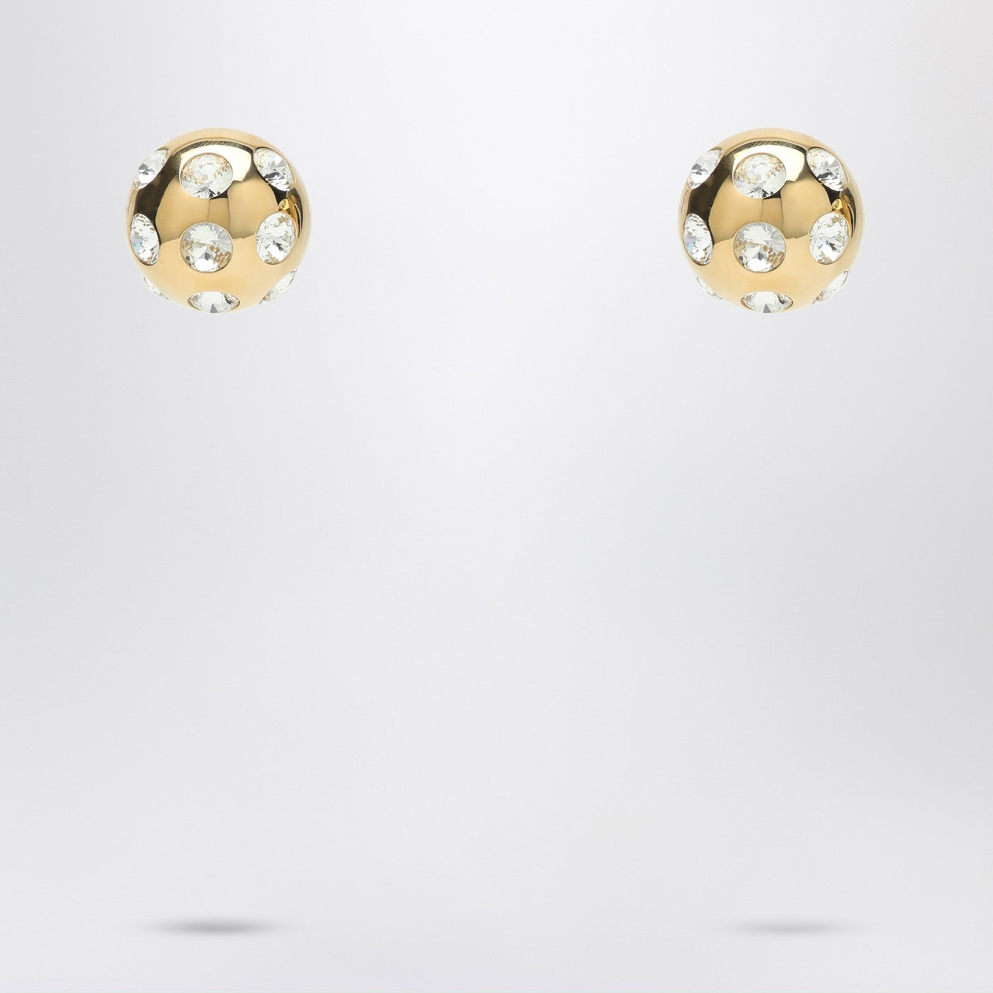 Orecchini Rond Carré con strass