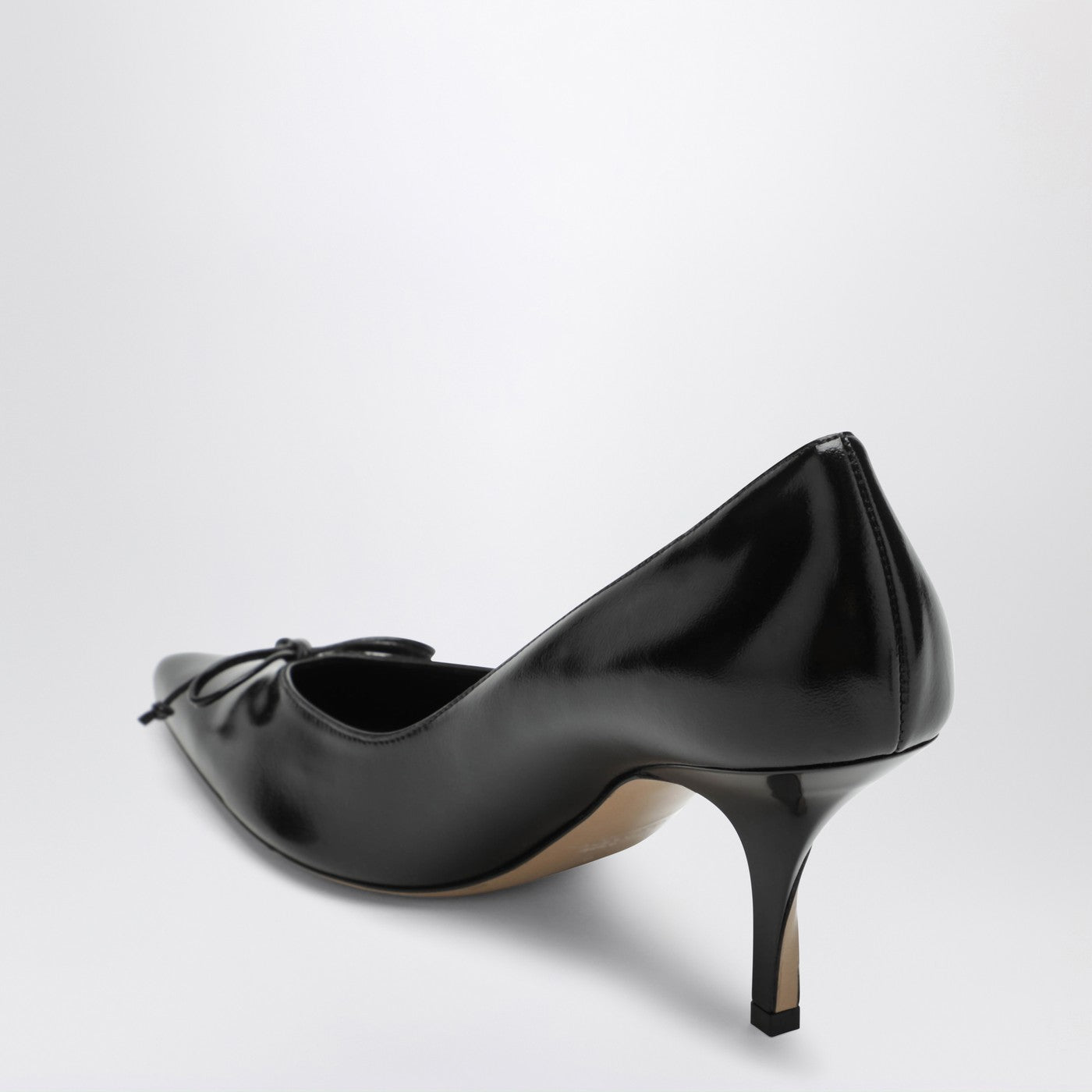 Schwarze Tourni-Pumps