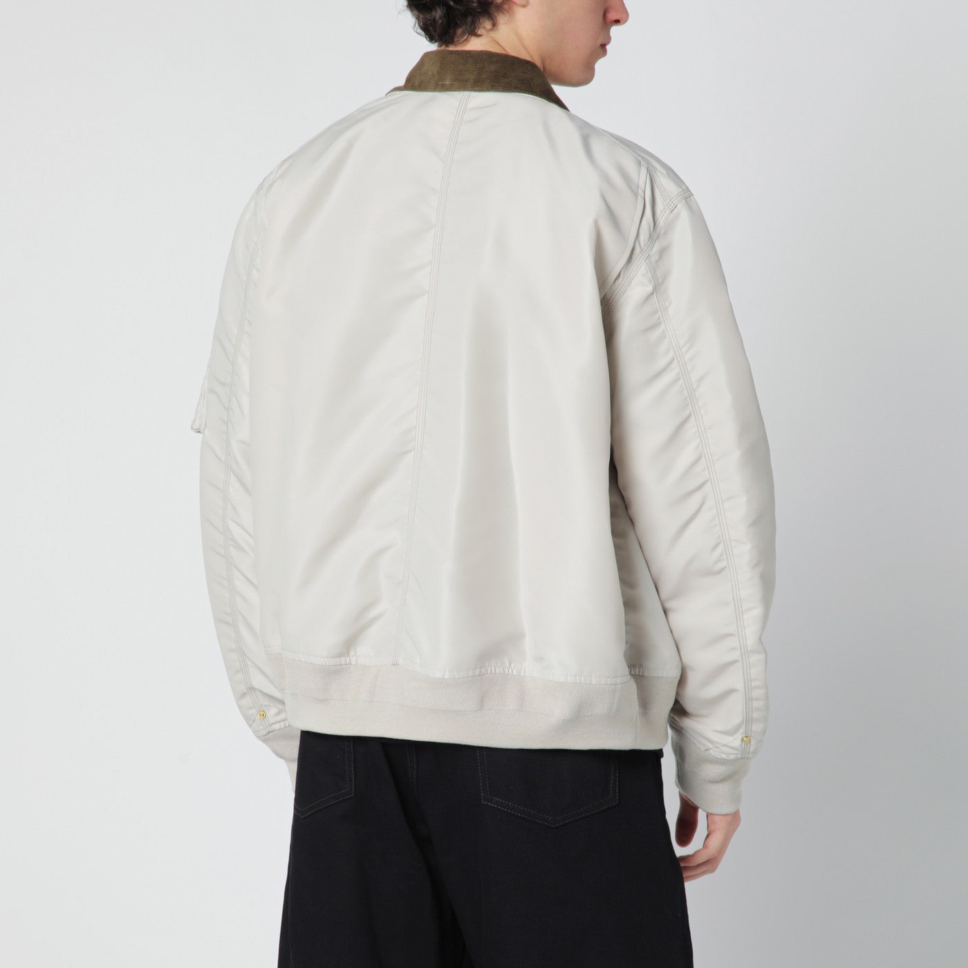 Sacai x Carhartt WIP Ivory nylon twill jacket | TheDoubleF