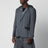 Jacke in Grau/Khaki aus Wolle und Nylon