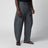Graue Wollhose mit Gürtel