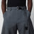 Graue Wollhose mit Gürtel