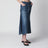 Blauer Bleistiftrock aus Denim