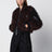 Bomber jacket with curly-effect faux fur inserts