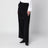 Pantalon large noir avec ceinture