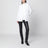 Chemise superposée blanche en mélange de coton
