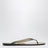Black/amber Jo flip-flop sandals