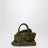 Borsa La Passeggiata Mini verde kaki in suede