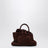 Sac La Passeggiata Mini en daim marron