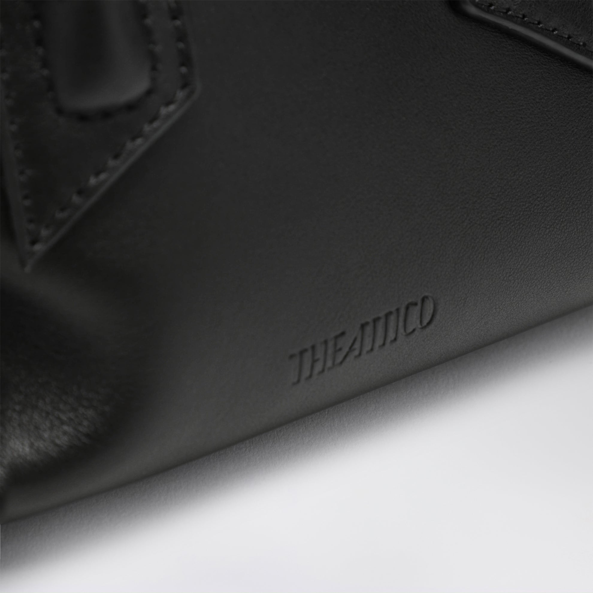 Black leather La Passeggiata Mini bag