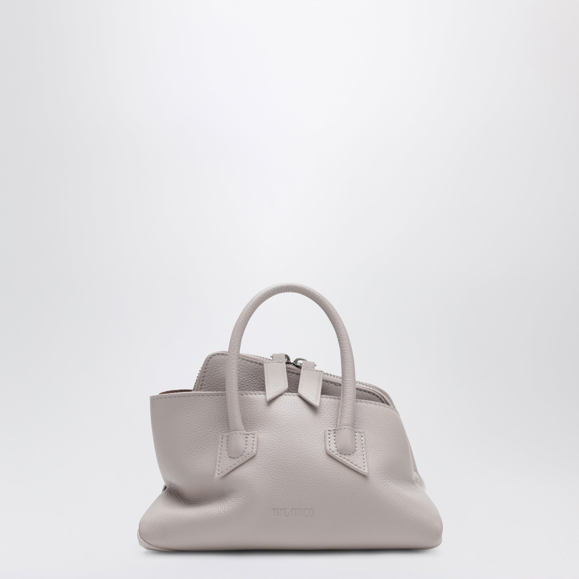 Borsa La Passeggiata Mini Light Mauve in pelle granata
