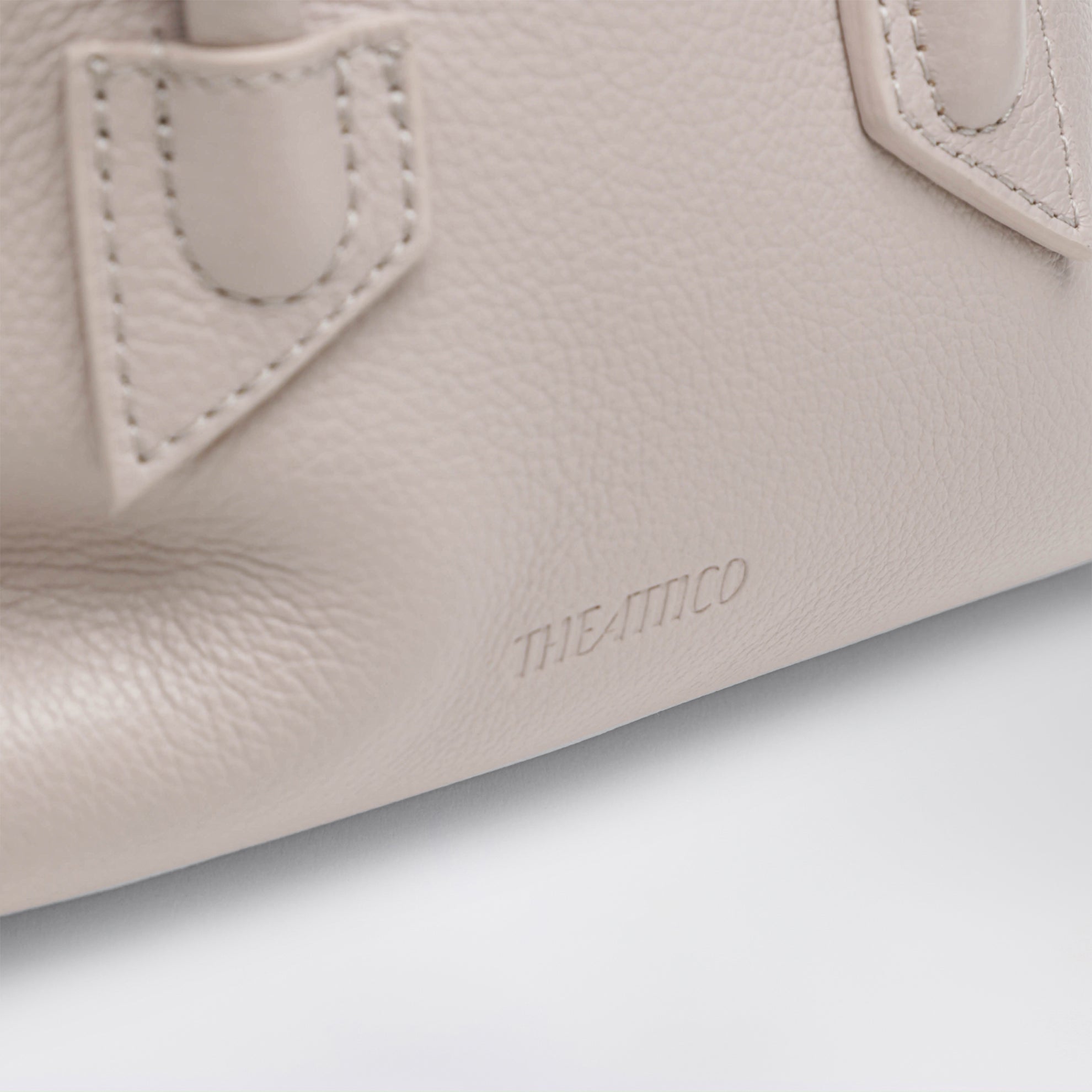 Borsa La Passeggiata Mini Light Mauve in pelle granata