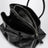 La Passeggiata Mini Tasche in Schwarz aus Leder mit Krokoprägung