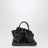 La Passeggiata Mini black crocodile-print leather bag