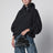 La Passeggiata Mini black crocodile-print leather bag