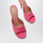 Fuchsia Betta mules