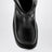 Bottes de combat Robin Passeggiata en cuir noir