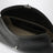 T-lock bag in black grained leather