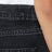 Dunkelgraue knöchellange Jeans mit Washed-Effekt