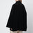 Schwarze Cord-Overshirt-Jacke