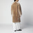 Hazelnut reversible shearling coat