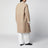 Hazelnut reversible shearling coat
