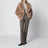 Short caramel fur jacket